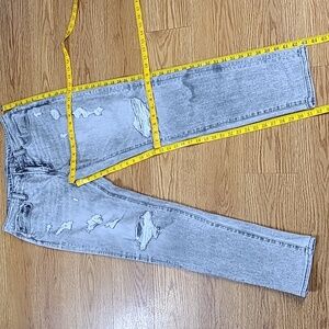 AMERICAN EAGLE MENS SKINNY 32x31.5 AIR FLEX + PRE-OWNED DISTRESSED DENIM JEANS